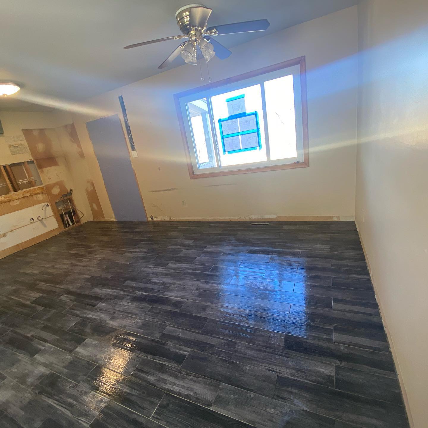 New kitchen floor install